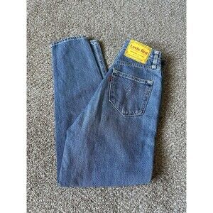 Vintage Levi’s Red Women’s Positively Superior High Loose Taper Jeans 24x29 Rare
